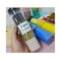 Imagem do Kit tubo de xuxinha para cabelo trançada (20 unidades)