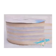 Imagem do Fita Sinimbu organza listrada - (38MM) - 5 Metros