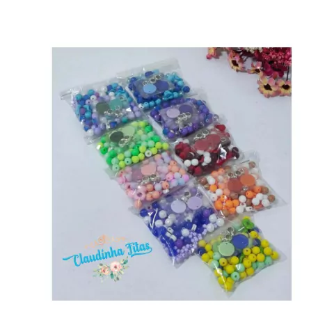 Mix de bolinha Divertida Mente - 20 grs - com 2 pingentes e duas papeletas