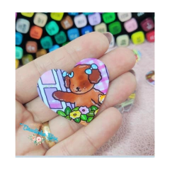 Aplique Bobbie Goods coração - 1 unidade - loja online