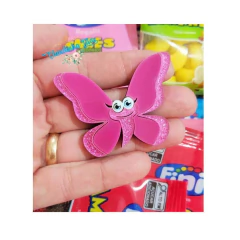 Aplique de arilico fini em media 5 cm (modelo 2) 1 unidade