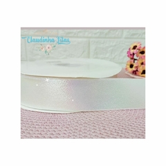Fita Lamê Holográfica - 38mm - (1 metro) - Claudinha Fitas