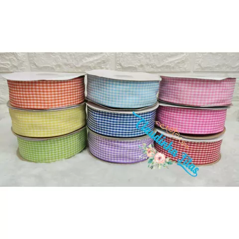 Fita xadrez importada 38mm - c/5metros