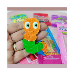 Aplique de acrilico Fini curvado para tiara - 7cm - 1 unidade na internet