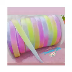 Fita de veludo candy colors importada - ( 1 metro ) na internet