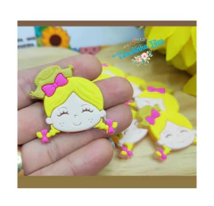 Aplique emborrachado junino caipira 3,5cm - c/2unids na internet