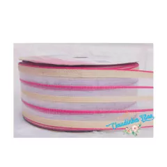 Fita Sinimbu organza listrada- (38mm - 10 METROS) na internet