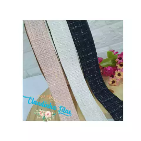 Fita luxo Sanding Twed D5 390 - 38mm - c/2 metros