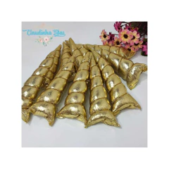 Aplique chifre de unicórnio - Claudinha Fitas