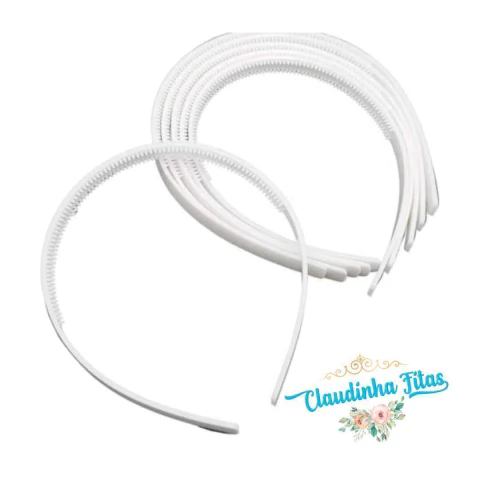 Tiara Yama com dentinho PS - 10mmx36 cm. pct c/12unids