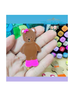 Aplique de acrílico corpinho Bobbie Goods - 1 unidade na internet