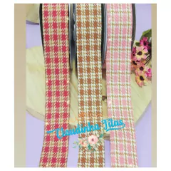 Fita importada burberry 40mm - metro