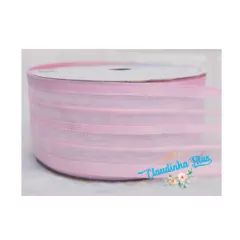 Fita Sinimbu organza listrada- (38mm - 10 METROS) - Claudinha Fitas