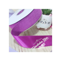 Fita de veludo cotelê dupla face - metro - Claudinha Fitas