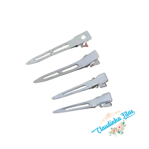 Bico de pato ponta fina sem dente - 25 unid.pct.