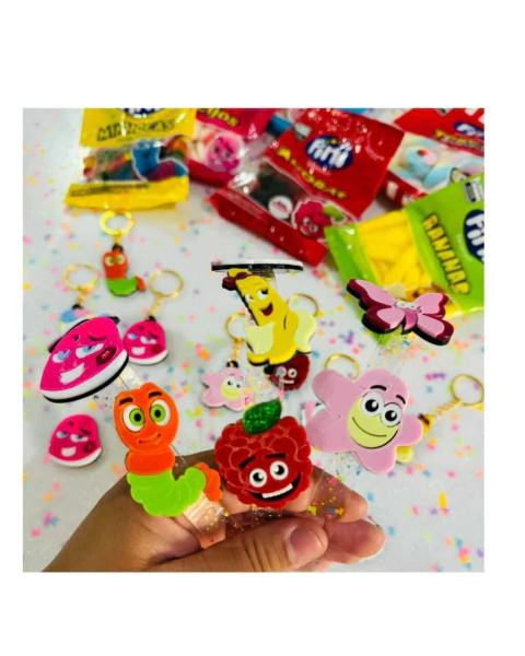 Aplique de acrilico Fini - 5 cm - 1 unidade