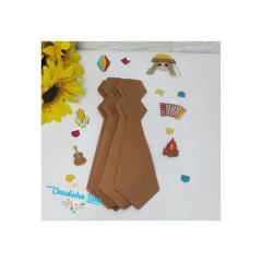 Gravata junina de feltro - 1 unid. - comprar online