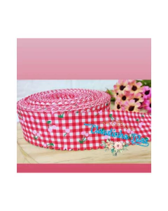 Fita Importada xadrez Cerejinha 38MM - (1 metro)) - comprar online