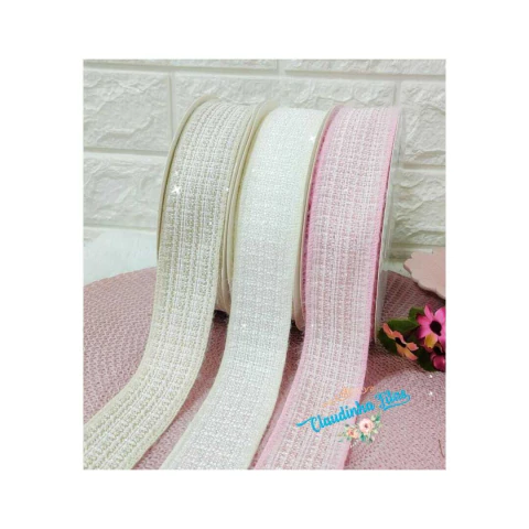 Fita importada tweed 40mm - ( 1 metro )