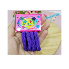 Xuxinha para cabelo trançada G 4,5 cm ( 4 unidades ) na internet