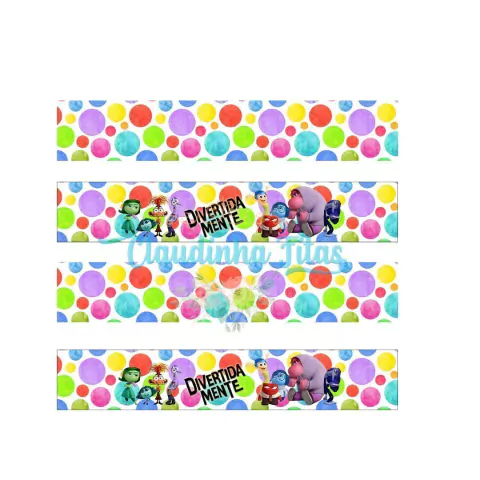 Cinta de caixa Divertida Mente memórias 150 grs. - 2 pares