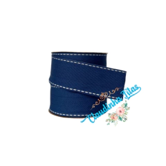 Fita sinimbu pespontada 1862 38mm rolo c/10metros - Claudinha Fitas
