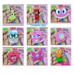 Aplique de acrilico Fini curvado para tiara - 7cm - 1 unidade