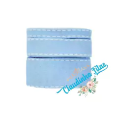 Fita sinimbu pespontada 1862 kit com todos os tamanhos, 2,5mts de cada - 7,5 mts de fita - loja online