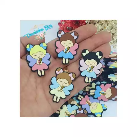 Aplique emborrachado fadas - 2 unid. por modelo