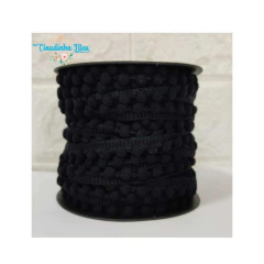 Pompom de metro 1 cm ou pompom Grelot - 10mm x 1metro - Claudinha Fitas