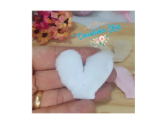 Aplique orelha de coelho de pelúcia - medida 5x5cm - c/2 unid. - comprar online