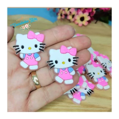 Aplique emborrachado Hello Kitty corpinho - (2 unid.) - mod 2 - comprar online