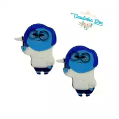 Aplique de acrilico duplo Divertida Mente corpinho - 1 unidade na internet