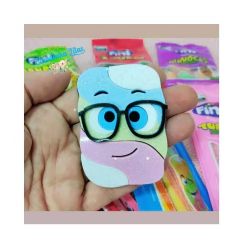 Aplique de acrilico Fini curvado para tiara - 7cm - 1 unidade - Claudinha Fitas