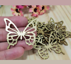 Aplique Borboleta de lonita 4,5cm - c/5unids - comprar online