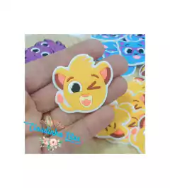 Aplique emborrachado bolofofo - 2 unidades na internet