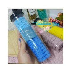 Kit tubo de xuxinha para cabelo trançada (20 unidades) - Claudinha Fitas