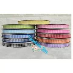 Fita xadrez importada 10mm - c/5 metros