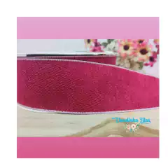 Fita aveludada com borda - 38mm - 1 metro - comprar online