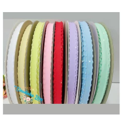 Fita Yama gorgurão Twill com pompom 10mm - ( 2 metros)