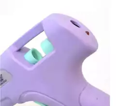 Pistola Cola Quente Pequena Princess - 127/220v - Lilás/Verde - loja online