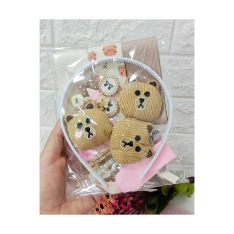 Kit pegue e monte Outono ursinhos