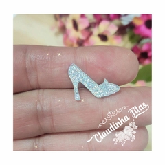 Aplique de acrílico princesas pequeno medida 1,5cm - c/2unids