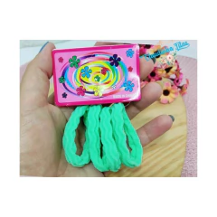 Xuxinha para cabelo trançada G 4,5 cm ( 4 unidades ) - Claudinha Fitas