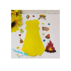 Gravata junina de feltro - 1 unid. na internet