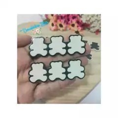 Chapinha para Hair Clips o pct - medida 6,5x2cm na internet