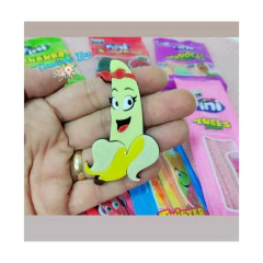 Aplique de acrilico Fini curvado para tiara - 7cm - 1 unidade na internet