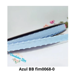 Fita Yama gorgurão Twill com pompom 10mm - ( 2 metros) - loja online