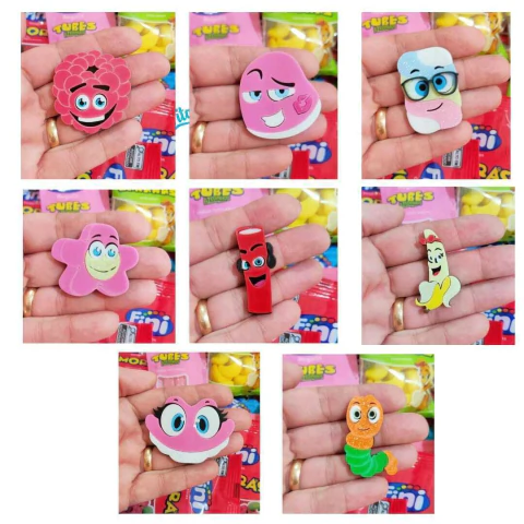 Aplique de arilico fini em media 5 cm (modelo 2) 1 unidade