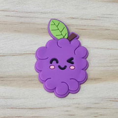 Aplique emborrachado frutinhas ( morango, cereja, uva, abacaxi, melancia e maça) - 2 unidades - comprar online